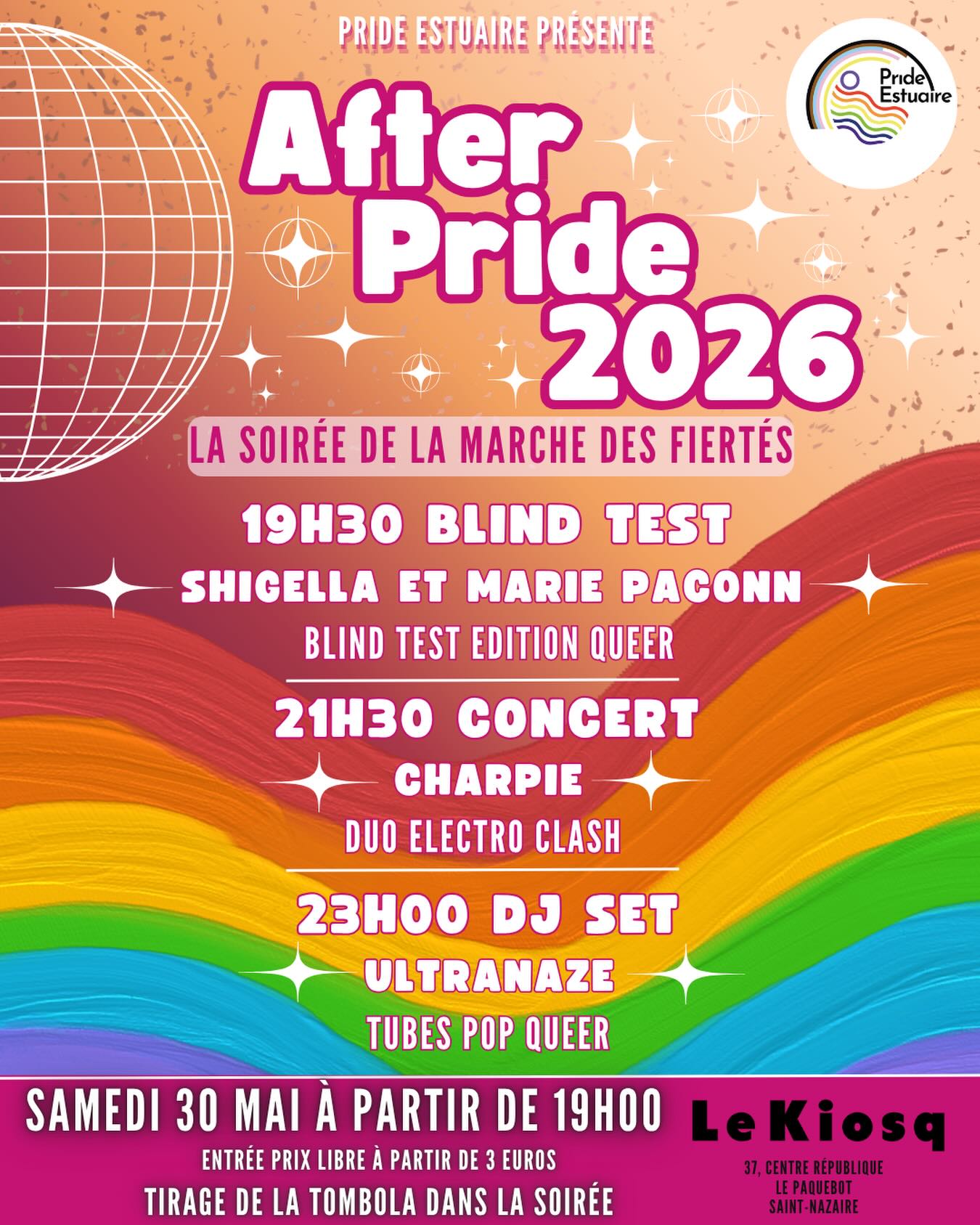 Affiche officielle After Pride Pride Estuaire