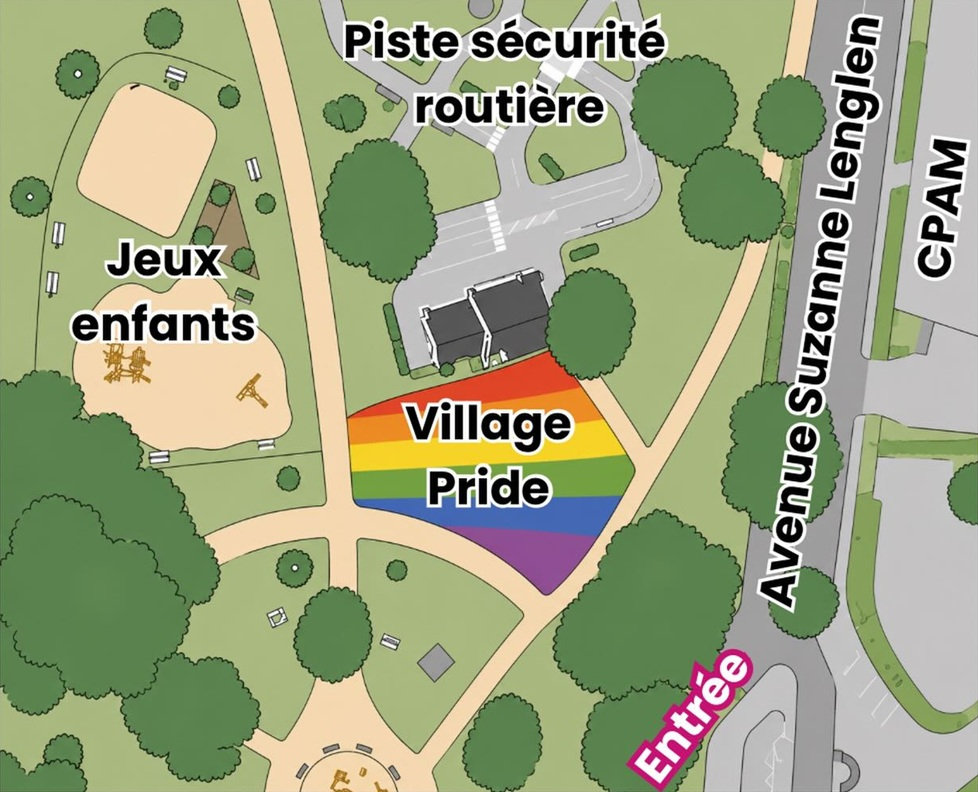 Visuel Village Pride Estuaire 2026