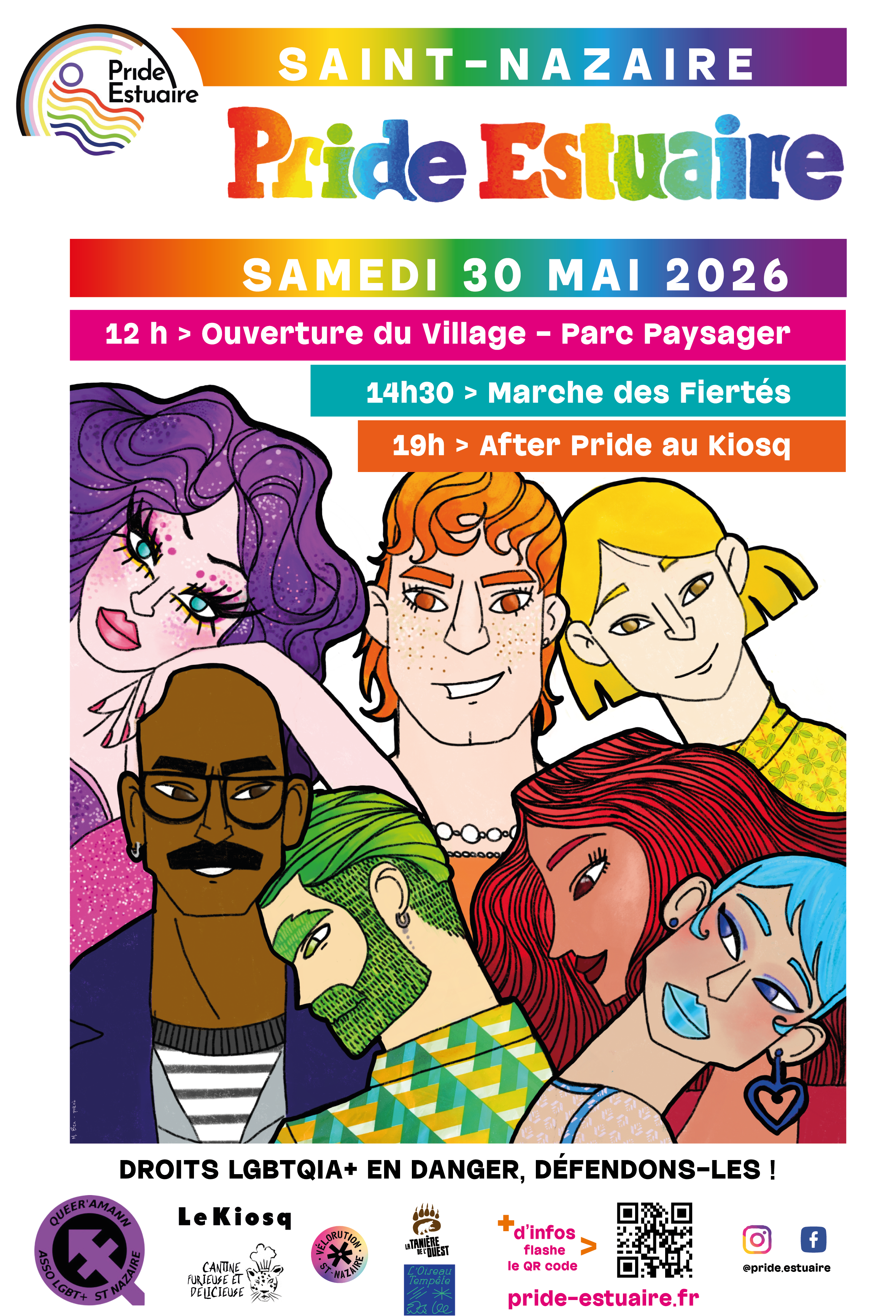 Affiche Pride Estuaire 2026
